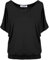 Van Der Rich ® - T-Shirt Kurzarm Oberteile - Damen (Schwarz, M)