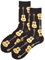 EZB Musikliebhaber Gitarre Crew Socken | Geschenkidee für Männer Frauen Jungen & Mädchen | Smart Fun Design | Größe 37-42 | Gitarren, Gitarren