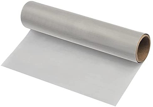 Jetisva 100 Mesh Extra Fine Wire Mesh Roll 30 * 100cm Fine Metal Mesh Sheet 304 Stainless Steel Woven Wire Mesh Bendable Insect Rodent Proof Mesh Dust Filter for Craft Home Kitchen 12x40 Inch
