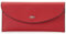 DKNY Damen Casual Phoenix Flap Classic Wallet, BRT Rot/Silber, Einheitsgröße