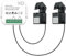 Tuya Smart Energy Meter WiFi, misuratore di energia WiFi 80A con 2 morsetti CT Smart Home Energy Monitor