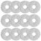Rrochio Chiffon pour ECOVACS N30 Pro Omni, 12 Accessoires Serpillière pour Aspirateurs DEEBOT T50 Pro Omni, T30S Pro Omni, T30 Pro Omni, T30S Combo Complete Ensembles Nettoyage de Rechange