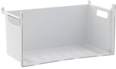 Masterpart Fridge Freezer Bottom Drawer Lower Frozen Food Container Basket Body White To Fit Lamona Fridge Freezers