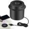 Cargador inalámbrico para escritorio, cargador inalámbrico doble USB integrado, accesorios multifuncionales inteligentes para teléfono móvil para el hogar, oficina, escritorio, mostrador, mesita de