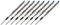 Lamy 1200152 M16 Kugelschreiber-Mine Metall Mine M, blau (8er Pack)
