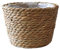 Natural Planter Basket Hand-Woven Flower Pot With Liner S/L Plant Fiber Rattan Basket Indoor Outdoor For Storage Laundry Picnic Plant Pot-Original Color S