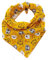 Pet Pooch Boutique Bear Hugs Dog Bandana Small/Medium size, yellow