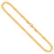 EDELIND 375 Gold Kette Herren 3.5 mm Länge 80cm Fantasiekette Gelbgold Halskette Goldkette Echtgold Stempel inkl Schmuck Geschenk Box Made in Germany