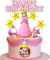 9 Stück Tortendeko, Kuchendeko Geburtstag Mädchen,Happy Birthday Cake Topper,Kinder Geburtstags Kuchen Dekoration