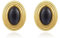 Joo&Rind Ohrstecker Gold Ohrringe Damen, Edelstein Statement Ohrringe Gold, 18k Vergoldet Hypoallergen Zirkonia Schmuck für Damen, Geschenke für Frauen
