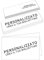 PV Grafik® 100 Bigliettini Bomboniera Matrimonio Personalizzato, Bigliettino per Bomboniera Personalizzato Pieghevole con Nome e Data, pronti per essere usati (Personalizzato)
