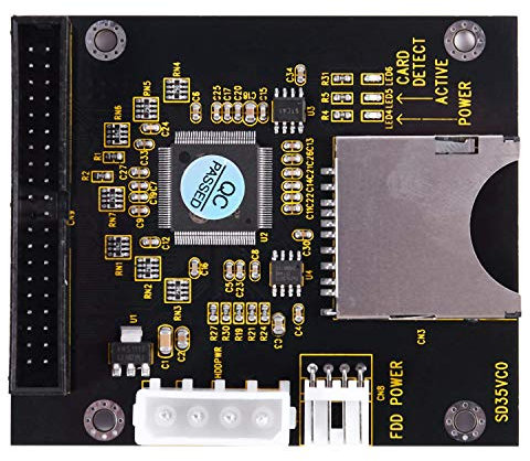 Griwiuiowe SD SDHC SDXC MMC Card to IDE 40Pin 3,5 Zoll männlicher Adapter