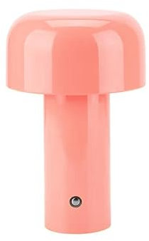 Luxus - Tischlampe Touch - Luna - Rosa - H30 x Ø16 - Terrassenlampe - Schreibtischlampe - LED - Wiederaufladbar - Dimmbar - Kabellos - Batteriebetrieben - Tischlampe für innen und außen