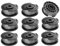 XIJIANG 9 Pièces Bobine de Fil pour Bosch EasyGrassCut 23/26/18/18-230/18-260/18-26, Art 23SL/26SL Débroussailleuse électrique F016800569(Ø1.6 mm / 5m)