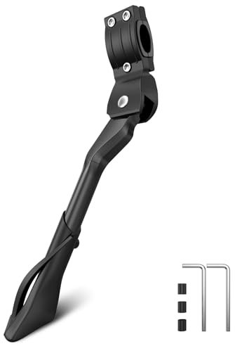 ROOFEI Fahrradständer - 24-29 Zoll Höhenverstellbarer Fahrrad Ständer - Universal Aluminium Stabil Seitenständer für Mountainbike Rennrad | E-Bike | Cityrad | Trekkingrad