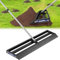 JouZYA Râteau de nivellement de pelouse, raquette de nivellement pour jardin, pelouse de golf, 114 cm