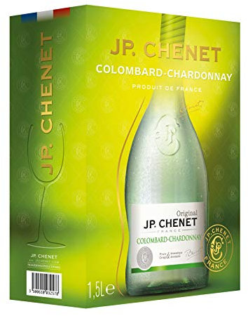 J.P. Chenet - Original Colombard Chardonnay Vin Blanc de Gascogne, France - Bag in Box 1,5l (1 x 1.5 L)