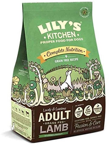Lily's Kitchen Lovely Lamb Dry Food for Dogs 1kg (Pack of 3)