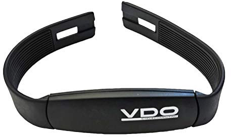 VDO 6604 - Sensore cardiofrequenzimetro ANT+ digitale, compatibile con Sigma Rox 10.0
