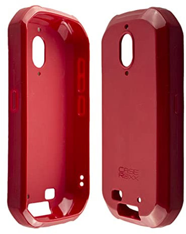 caseroxx Schutzhülle für Unihertz Atom L/XL in rot – Flexibles TPU-Case aus stoßfestem Gummi, passgenaue Handy-Tasche mit Kantenschutz & rutschfestem Grip