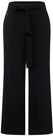 Damenhose Unifarben Gürtel Style Emee Loose Fit Middle Waist Wide Legs