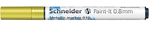 Metallic Marker Schneider Paint-It 010 0,8 mm Gelbmetallic