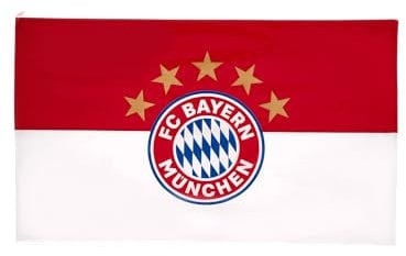 FC Bayern München Hissfahne I Bannerfahne I Logo I Rot-Weiß I Fußball