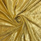 Fancy Textiles Premium Glitz Crushed Velvet Stretch Velour Fabric Material 60'' Wide (Gold, 1 Meter(pre Cut))