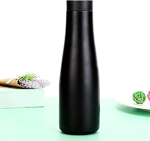 WWAGO Sportflasche Trinkflasche 580ml Fashion 304 Edelstahl Sportflasche Tragbare Isolierflasche Outdoor Camping Und Bergsteigen Flasche Wasserflasche Trinkflaschen Wasserflaschen