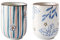 Bafnsiji Tea Cup Set of 2 Ceramic Tea Cups, 150ml Handmade Vintage Coffee Mug, Japanese Style Ceramic Teacup, Vintage Floral Porcelain Tea Set, Handmade Porcelain Handleless Mug,B