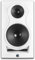 Kali Audio IN-8W V2 8 Powered 3-Way Studio Monitor - 140W Speaker System - Boundary Compensation EQ Settings - for Mixing, Recording, Audio Production - XLR, TRS, RCA Inputs - Single, White
