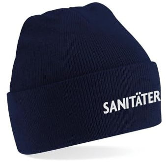 Copytec Mütze GESTICKT Sanitäter Rettungsdienst Sani NFS RS RettAss #45726