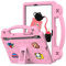 AKABEILA Funda Compatible con Tablet Samsung Tab S10 FE 2025 10.9 X520 X526B Bonita Funda Protectora a Prueba de Golpes con Correa para el Hombro y Soporte