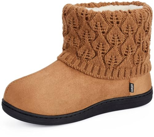 GURGER Pantofole a Stivaletto Unisex Invernali per Casa
