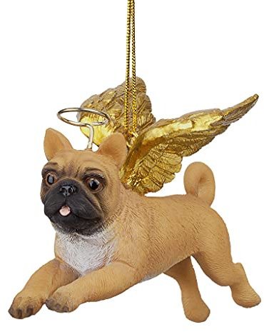 Christbaumschmuck - Ehren Der Pooch Mops Feiertags-Engels-Hundeornamente