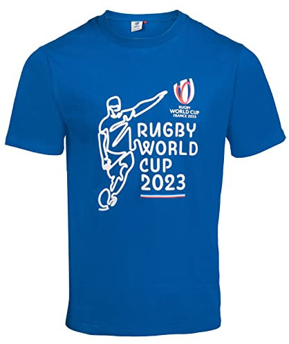Rugby World Cup T-Shirt RWC - Collection Officielle Coupe du Monde de Rugby 2023 - Taille XL