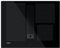 Whirlpool WVH 1065B - Piano cottura da 65 cm con cappa, Induzione, 4 Fuochi, Nero