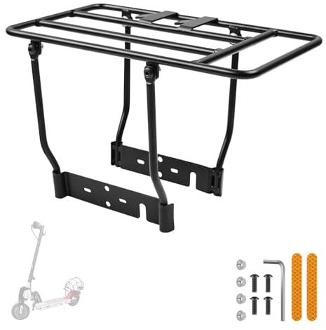 MaxAwe E Scooter Gepäckträge für Xiaomi M365/Pro/1s/Pro2/Mi3/Max G30, 8mm Solide Stahlrohre Essential Hinten Rack, Stark und Langlebig, Einfach zu Montieren Elektroroller Stahl solide Zubehör