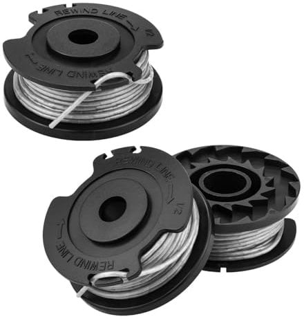 Bobina di Ricambio per Decespugliatore Bosch Art 23 SL 26 SL, EasyGrassCut 18, 23, 26, 18-230, 18-260, Tagliaerba F016800569 F016800385, Bobina E Filo di Ricambio per Decespugliatore, 3 Pezzi
