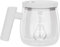 Electric Glass Mixing Cup, 7000 Rpm Self Stirring Coffee Mug with Triple Fork Stirring Rod, Type-c Charging Port, High Borosilicate Glass Coffee Cups Electric Mixing for Home, Office off white