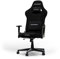 DXRacer Prince L Schwarz Stoff das Orginal Gaming Stuhl, Schreibtischstuhl, Bürostuhle, Office Chair, Drehstuhl für PC Gamer