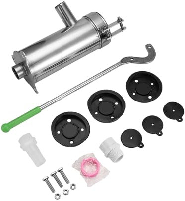 Giuneuow Manual Well Pump Hand Well Pump,Stainless Deep Well Hand Pump,Pitcher Pump for Well Water Suction Pump Groundwate