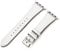 AoYi Italian Genuine Leather Straps for Apple Watch Series 10 9 8 7 6 5 4 3 2 1 SE SE2 Ultra 2, SGS Certified Dressy Bracelets Cute Bands Women for iWatch 42mm 44mm 45mm 46mm 49mm, White
