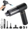 Svoko Handheld Vacuum Cleaner, 18000Pa Car Vacuum Cleaner, Brushless Motor High Power Handheld Vacuum & Compressed Air Duster Air Blower, for Kitchen, Car, PC Keyboard, Carpet, Pet, Home