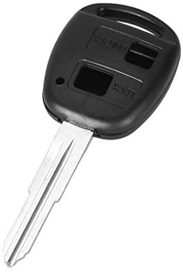 Custodia chiave per Toyota Celica Corolla Prius RAV4 Yaris - Chiave telecomando a 2 pulsanti Lama Phonillico®
