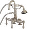 Kingston Brass AE13T8 Vintage Robinet de Baignoire, Nickel satiné