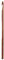 KnitPro KP31247 Ginger: Crochet Hook: 15cm x 6.00mm, Holz, Braun, 15cm x 6mm