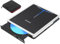 Guamar External Blu Ray Drive: USB 3.0 Type-C Blu Ray Burner with SD/TF Slot/2 USB Ports/Carrying Case - Portable Slim External Blueray/DVD Drive for PC Laptop Mac Windows 11
