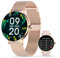 LUNIQUESHOP LSCALL Montre Connectée Femme 1.7 Repondre Appel Smartwatch 2 Bracelets Cadeau Tensiometre Sommeil Fréquence Cardiaque SpO2 Suivi Poids Assistant Vocal Musique Meteo iOS Android Strava