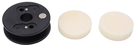 Gatuxe Rullo tendicatena per Bicicletta, Semplice Versione con Albero a Botte RL210 Comodo Rullo tendicatena per mozzo Bici in Nylon con in Schiuma per Albero a Botte con Diametro di 12 mm/0,5